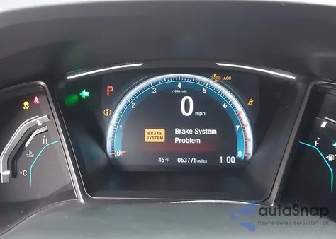 2020 Honda Civic Ex из США, поврежденный, VIN SHHFK7H69LU210526